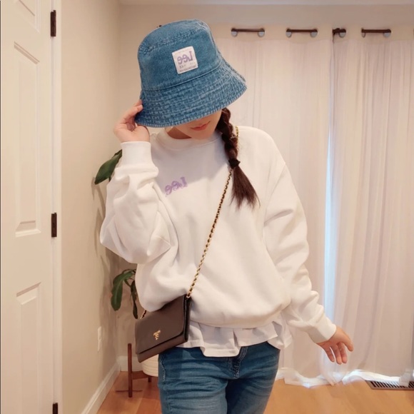 H&M Accessories - H&M X Lee Demin Blue Bucket Hat